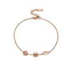 Pulsera de Acero de Titanio Pequeña Cintura de Hombre Temperamento Simple Diseño Nicho Novia Personalidad Pulsera de Moda Joyería Femenina Estudiante Celebridad de Internet