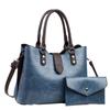 Bolso retro coreano de textura suave para el hombro y bandolera para mujer, fabricantes de bolsos de comercio exterior para mujer, nueva moda para 2024