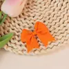 Venda Quente Transfronteiriça Infantil Cauda de Andorinha Cor Sólida Laço Semi-Acabado DIY Acessórios Decorativos para Roupas Bolsas e Sapatos Atacado