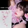 Pegatinas de diamantes acrílicos para el contorno de los ojos, pegatinas de diamantes rotos, gotas de agua, lágrimas, festival de música, maquillaje de ojos, decoración facial, pegatinas para los ojos, pegatinas de diamantes de imitación brillantes.
