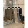 Colección de otoño de té verde limón, estilo coreano, suave y femenino, diseño patchwork con bolsillos de gamuza, cárdigan de punto de cuello redondo, 99952