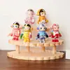 Soporte de exhibición de madera para figuras y juguetes, estante de almacenamiento de varios niveles para suculentas y plantas verdes, organizador para cosméticos y perfumes