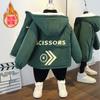 Chaqueta de Invierno de Algodón Polar para Niños Estilo Otoño e Invierno 2025, Abrigo Grueso Nuevo y Elegante para Bebés y Niños Pequeños