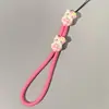 Cordón para Teléfono de Dibujos Animados Funda para Auriculares Botella de Agua Unidad USB Calentador de Manos Mini Ventilador Correa de Muñeca para Teléfono Anti-Pérdida para Teléfono