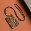 Colgante de Madera de Águila "Sin Preocupaciones" Amuleto, Auspicioso Más Vendido para el Año del Caballo, Adorno Exquisitamente Tallado del Año Zodiacal, Decoración de Colgante de Madera de Águila, Venta Directa de Fábrica