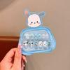 Pegatinas de uñas autoadhesivas impermeables con dibujos animados para niños, pegatinas para uñas de bebé, pegatinas lindas para uñas de niña pequeña
