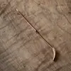 Agulha de Chá de Bambu, Colher de Chá, Acessórios para Cone de Chá, Raspador de Chá Artesanal, Bico de Chá, Cerimônia do Chá, Acessórios para Conjunto de Chá Seis Cavalheiros