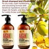 Champú Acondicionador de Cabello Todo en Inglés Cuidado del Cabello Hidratante Suavizante Cuidado del Cuero Cabelludo Transfronterizo