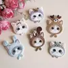 Nuevos Parches Bordados con Logos Bordados, Cabezas de Animales de Dibujos Animados Lindas, Diseños de Gatos, Parches Hechos a Mano para DIY en Accesorios de Ropa