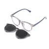 Nuevas Gafas de Sol para Niños Clip Clip Colgante Juego de Gafas Gafas Polarizadas Anti-ultravioleta Doble Propósito Gafas Planas JC7366