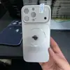 Transfórmate en 18Promax en Segundos con la Ventana de Pantalla Grande, Adecuado para Funda de Teléfono Apple 17, Nueva Funda Magnética para iPhone 15Pro 1413