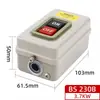 BS230B Botão de Controle de Potência Chave Liga/Desliga para Motor Trifásico Botão de Partida 380V 3.7KW Botão de Pressão Botão de Pressão