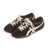 Piel de Vaca ~ 5 cm de Aumento de Altura Interior Zapatos Retro con Estampado de Leopardo para Entrenamiento Moral para Mujeres 2025 Nuevos Zapatos Forrest Gump Zapatos Deportivos Casuales