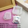 Molde de silicona con forma de gatito de dibujos animados, para hacer tú mismo, decoración de pasteles de chocolate, herramientas para hornear, molde de jabón de yeso