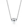 Collar de Perlas Ligeras Sencillo Estilo Japonés y Coreano Cadena Corta de Clavícula de Moda para Mujer Cadena Fresca de Moda Ins Colgante de Perla Paisaje Frío
