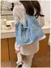 Bolso de Axila para Mujer para Viajes Diarios, Nuevo Bolso Cubo de Hombro Grande y Moderno, Bolso Tote Versátil Casual con Lazo