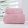 [Franqueo de liquidación] Toalla de vellón coral Toalla absorbente para el cabello No se decolora 70*140 Hogar Se puede envolver