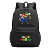 Mochila Escolar Unisex Casual para Viaje, Super Mario Star, Estudiante Joven, Transfronteriza