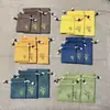 Bolsa de Lino Fino con Cordón para Joyería, Bolsa de Algodón y Lino con Cordón para Guardar Nueces y Cuentas Budistas