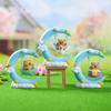 Caixa de balanço divertida com golfinho, golfinho, bebê Yunxiao, decoração Cappibala, pequeno presente para crianças, outlet de fábrica