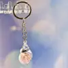 Accesorios Colgantes de Concha Transparente Románticos Soñadores Colgante para Bolso Llavero Creativo Hecho a Mano DIY para Mujer