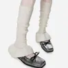 Cobre-meias Botões Quentes Outono e Inverno, Meias de Tricô, Aquecedores de Pernas de Lã Doce e Menina, Cobre-botas de Cano Médio, Meias Slouch Feitas Sob Medida