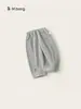 Bangxuan Huzhou Zhili ropa infantil pantalones para niños holgados para gatear pantalones curvos de dibujos animados pantalones de chándal para bebé pantalones deportivos para niños
