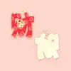 2026 Ano do Cavalo Sorte Estilo Nacional Liga Esmalte Pingente DIY Pulseira Colar Brincos Chaveiro Acessórios