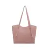 Bolsa saco, grande capacidade, bolsa feminina popular, nova bolsa tote da moda, elegante e versátil, bolsa de ombro casual para o dia a dia