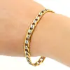 Cadena Lisa Transfronteriza Europea y Americana con Patrón de Estrella Interna de 6-10 mm, Pulsera Personalizada Estilo Hip-Hop, Fabricante de Joyería de Cadena de Acero Inoxidable