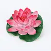 Flor de Loto Artificial de 20 cm para Decoración de Estanques y Acuarios, Flor Eterna, Nenúfar Artificial, Flor Artificial Seca al por Mayor, Regalo de Festival
