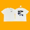 Camiseta Unisex de Manga Corta Suelta y Moderna Estilo Americano High Street Verano Arte Antwerp (Versión Correcta)