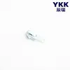 Cremallera Ykk en Stock, Gama Completa de Tiradores de Cremallera de Nylon Tamaño 5 Cn, Tiradores de Cremallera Ykk para Bolsas, Anillos de Cremallera, Equipaje