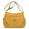 2026 Elegante Diseño de Nicho Deportivo Casual Color Sólido Moda Bolso Cruzado Combinación Diaria Bolso de Hombro para Mujer