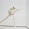 Acessórios de Cabelo Hanfu Estilo Antigo, Grampos de Cabelo Versáteis de Liga Metálica com Franjas Retrô, Enfeites para Coques, Grampos de Cabelo Estilo Chinês Novo para Atacado