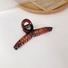 Estilo coreano acrílico hairpin back head clip grande acessórios para o cabelo Internet celebridade elegante temperamento tubarão clipe para crianças