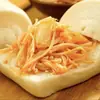 Champiñones enoki y brotes de bambú crujientes como guarnición, brotes de bambú deshebrados mezclados con arroz y gachas, col china encurtida, aperitivos encurtidos, verduras saladas, especialidad de Fujian, aperitivos listos para comer