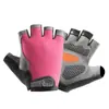 Luvas Meio Dedo para Homens e Mulheres, Antiderrapantes, Resistentes ao Desgaste, Respiráveis, Luvas para Ciclismo ao Ar Livre, Almofadas de Silicone na Palma, Luvas para Treinamento Esportivo Fitness