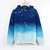 Nova blusa de moletom com forro de fleece, estampada digitalmente em 3D com padrão de baleia, moletom feminino de alta qualidade para primavera e outono, atacado