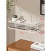 Soporte para Router Almacenamiento para Módem Óptico Decodificador de TV Gabinete con Disipación de Calor Estante de Almacenamiento de Escritorio Enchufe Soporte para Control Remoto
