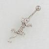 Anillo para el Ombligo Lagarto Geckos Stud para el Ombligo Barra de Acero Inoxidable Médico Piercing Corporal Joyería de Moda Venta Directa de Fábrica