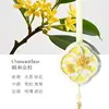 Colgantes de Yeso con Aroma a Osmanthus Dorado Estilo Chino para Desodorización y Fragancia Duraderas en Armarios, como Recuerdos y Decoraciones para Coche