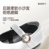 Tamanhos 22-35 Sapatos de Princesa para Meninas Sapato de Couro com Solado Macio 2026 Novos Sapatos de Outono para Crianças Sapatos Individuais Estilosos para Meninas