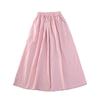 Pantalones Yamamoto para Niñas Pantalones Falda de Pierna Ancha para Niños Sueltos Transpirables Verano Color Sólido Elegantes Versátiles Modernos Frescos de Pierna Recta