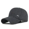 Gorra de Béisbol de Algodón Nueva de Invierno a Prueba de Frío y que Protege los Oídos, Engrosada y Cálida, Adecuada para Hombres Mayores, Versátil para Ciclismo y Caminar, Gorra Versátil de Pato para Mediana Edad y Mayores