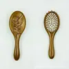 Uma Variedade de Pentes com Bolsa de Ar de Sândalo, Pente de Sândalo com Cabeça de Massagem de Almofada de Ar Pente de Meridianos do Couro Cabeludo Pente Portátil para Alisar o Cabelo
