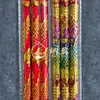 6012 Fábrica de Incienso Budista Venta Directa al por Mayor Incienso de Oración de 60 cm Varillas de Incienso en Relieve Incienso de Caña de Bambú de 3 Piezas Incienso de Alta Calidad para Templos
