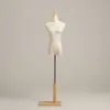 Accesorios de Modelo, Soporte de Exhibición de Medio Cuerpo Femenino, Maniquí de Tienda de Ropa, Maniquí de Cuerpo Entero para Vestido de Novia, Soporte de Maniquí para Escaparate