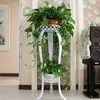 Vaso Grande de Jiboia Suporte para Flores Suporte de Armazenamento Sala de Estar Simples Moderno Trepadeira Suporte de Flores Interno Ferro Estilo Europeu