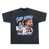 Comércio exterior desejo moda quente menina impresso Joker top lavado vintage manga curta T-shirt bf homens eBay cross-border atacado